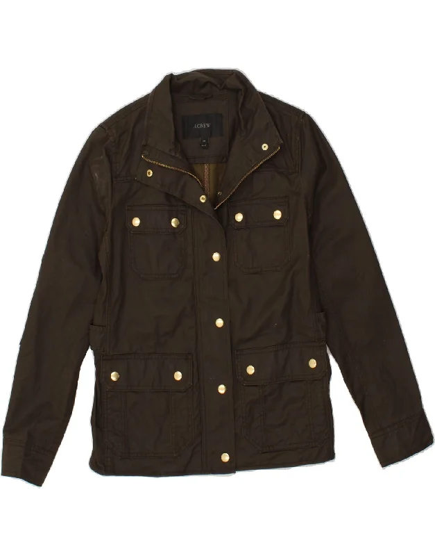 Women's Casual Wear Clothing J. CREW Womens Waxed Cotton Jacket UK 6 XS Brown Cotton Women's Casual Wear Clothing J. CREW Womens Waxed Cotton Jacket UK 6 XS Brown Cotton