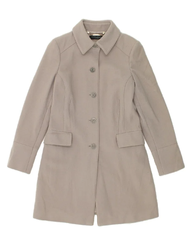 Online Impressions Boutique GUESS BY MARCIANO Womens Overcoat IT 44 Medium Grey Wool