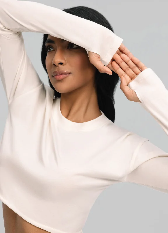 Flash Sale – Shop Before It Ends Cropped Long Sleeve