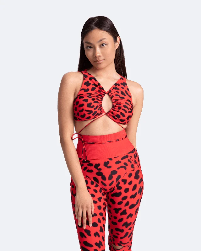 Casual Chic Sexy Front-Tie Support Top