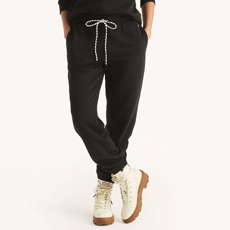 Relaxed Style Deals Nautica Womens Elastic-Cuff Drawstring Sweatpant