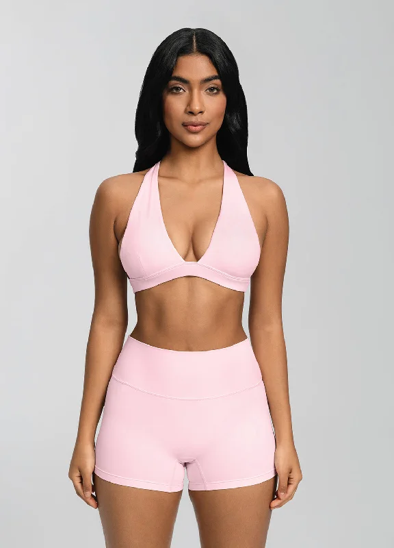 Casual Chic Plunge Neck Bra Top