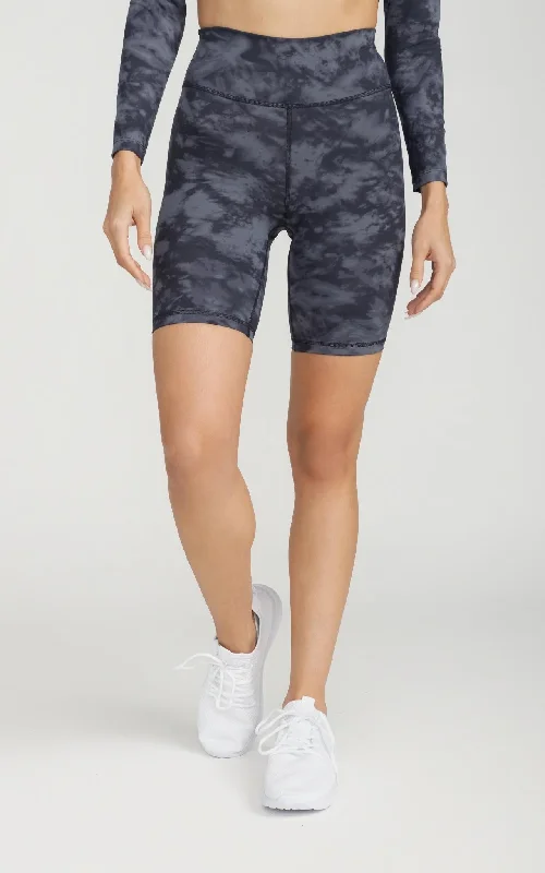 Snag The Best Bargains Before They're Over Bliss Biker Short 8" in Tie Dye