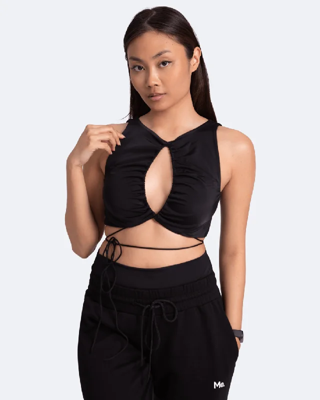 Seize Bargains Sexy Front-Tie Support Top