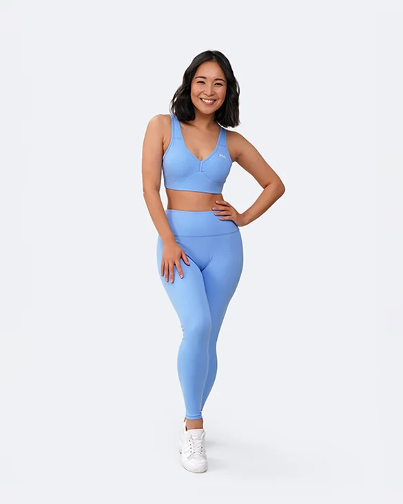 Seasonal Style Discounts Bubble Blue Push-up Bra
