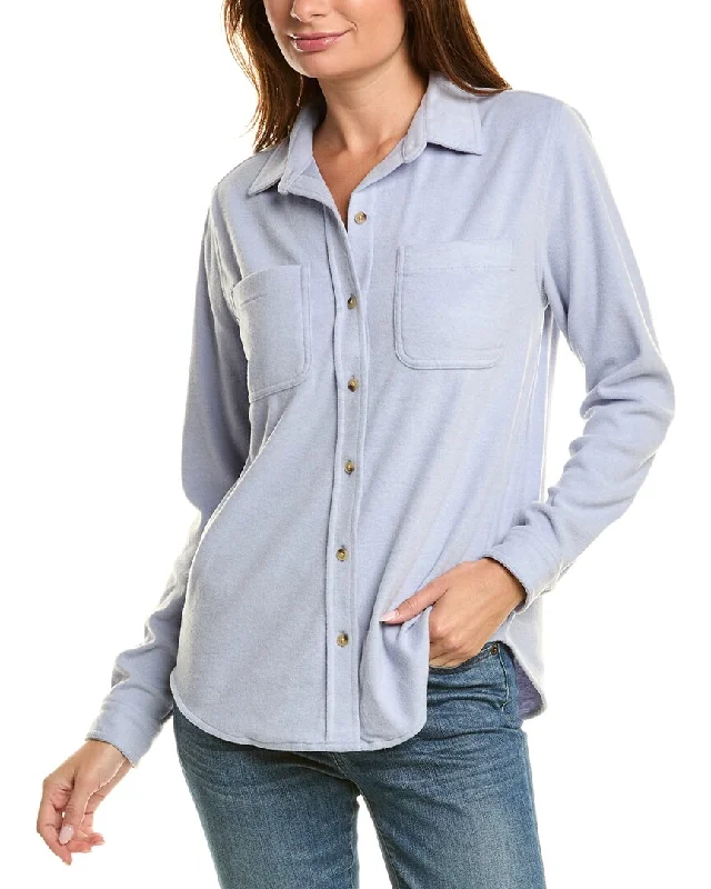 Best Deals Of The Season beachlunchlounge Sally Brushed Flannel Shirt