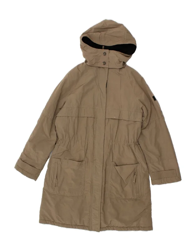 Affordable Fashion for Women ARMANI JEANS Womens Hooded Windbreaker Coat UK 10 Small Beige Cotton Affordable Fashion for Women ARMANI JEANS Womens Hooded Windbreaker Coat UK 10 Small Beige Cotton