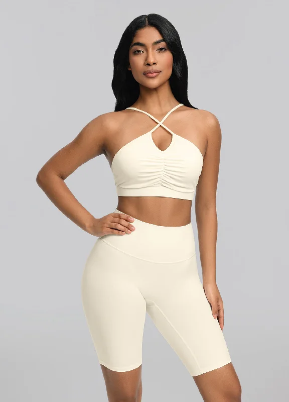 Hot Brand Discounts Criss-Cross Bra Top