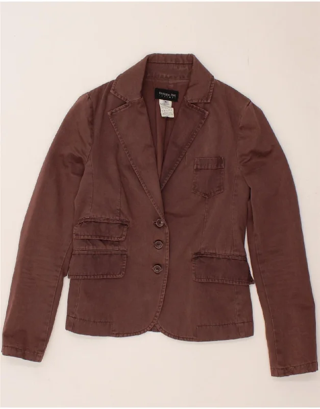 Best Online Women's Boutiques PATRIZIA PEPE Womens 3 Button Blazer Jacket IT 40 Small Brown Cotton Best Online Women's Boutiques PATRIZIA PEPE Womens 3 Button Blazer Jacket IT 40 Small Brown Cotton