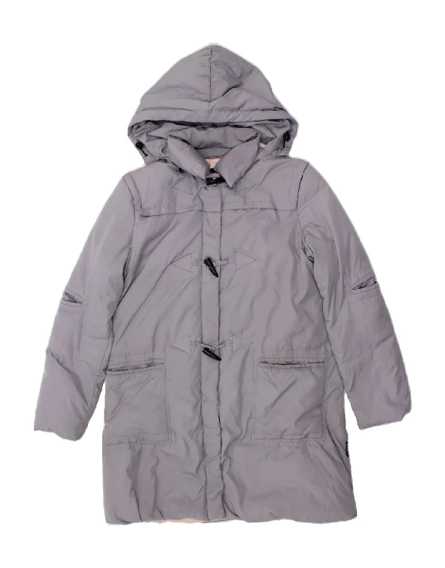 Women's Comfortable Lounge Outfit ARMANI JEANS Womens Hooded Duffle Coat UK 18 XL Grey Polyester Women's Comfortable Lounge Outfit ARMANI JEANS Womens Hooded Duffle Coat UK 18 XL Grey Polyester
