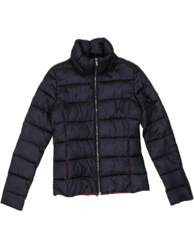 Women's Contemporary Clothing CIESSE PIUMINI Womens Padded Jacket IT 42 Medium Navy Blue Polyester Women's Contemporary Clothing CIESSE PIUMINI Womens Padded Jacket IT 42 Medium Navy Blue Polyester
