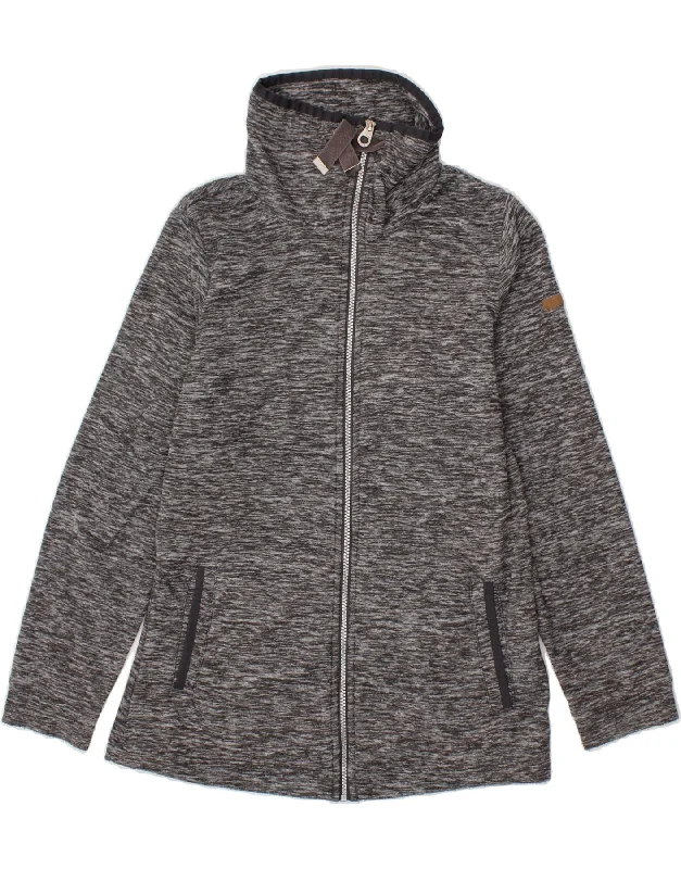 Affordable Fashion for Women REGATTA Womens Fleece Jacket UK 14 Large Grey Polyester