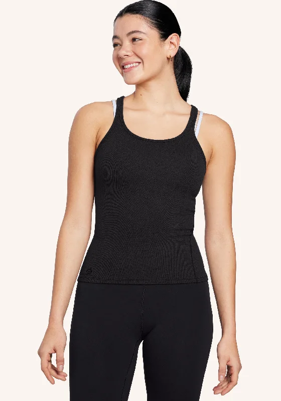 The Good Stuff Hold Tight Thin Strap Racerback Tank