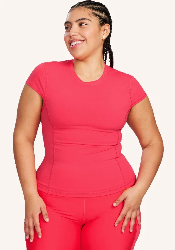 Imeless Style Cadent Cap Sleeve Tee