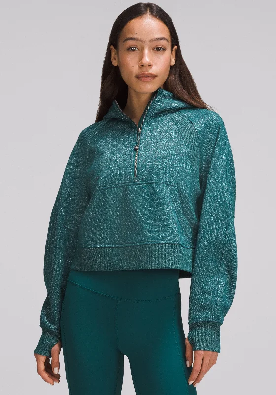 Refined Fashion Sale Scuba Oversized Half-Zip Hoodie *Spark
