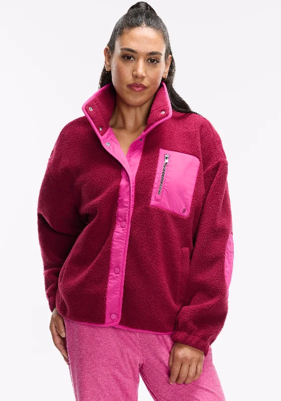 Style Redefined Cozy Fleece Snap Front Jacket