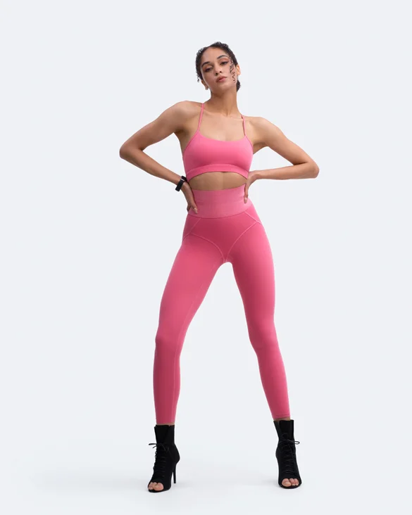Stylish Looks Thin Straps Seamless Sports Bra