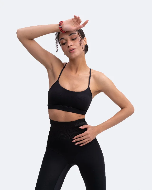 Savings That Make A Statement Thin Straps Seamless Sports Bra