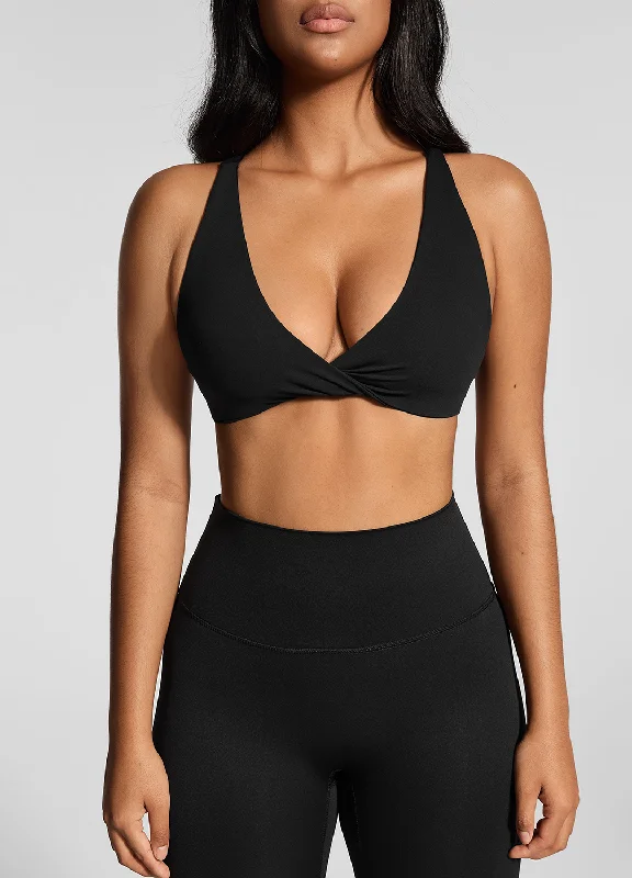 Top Brand Discounts Criss-Cross V-Neck Bra