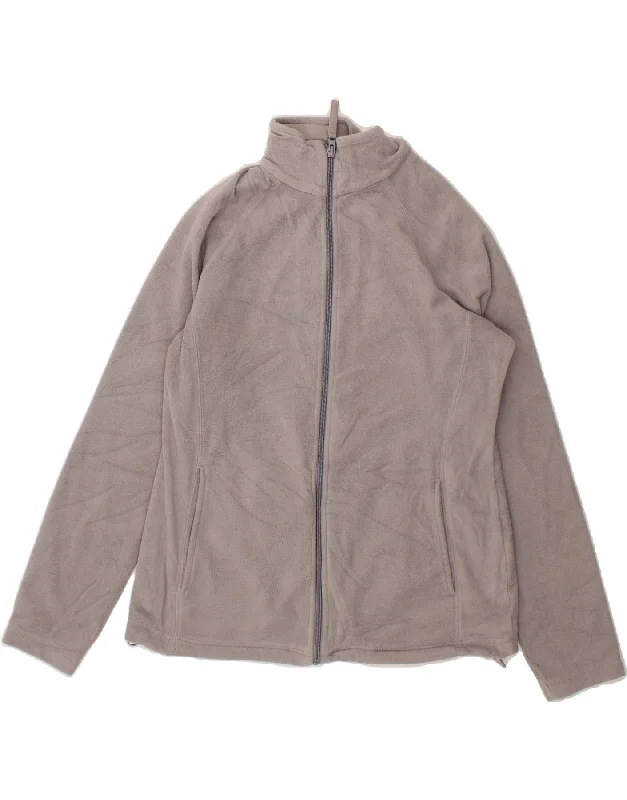 Clothing For Women MOUNTAIN WAREHOUSE Womens Fleece Jacket UK 12 Medium Grey Polyester