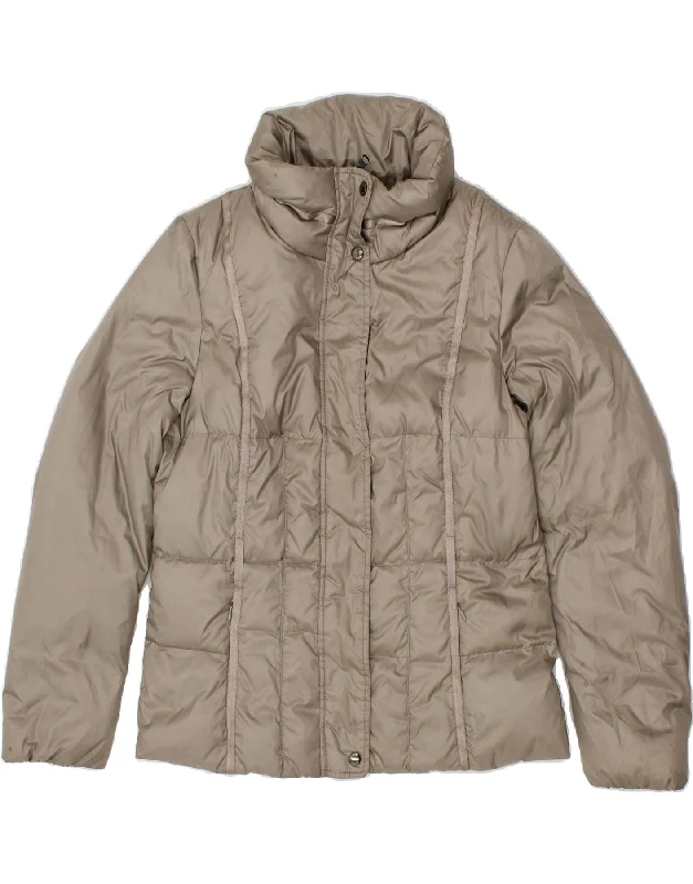 Casual Dresses for Women GEOX Womens Padded Jacket UK 12 Medium  Grey Polyester