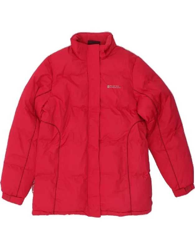 Women's Clothing MOUNTAIN WAREHOUSE Womens Padded Jacket UK 14 Large  Pink Polyester