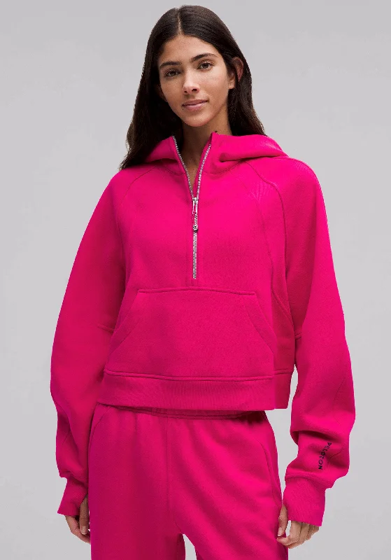 Classic Fashion, Modern Discounts Scuba Oversized Half-Zip Hoodie