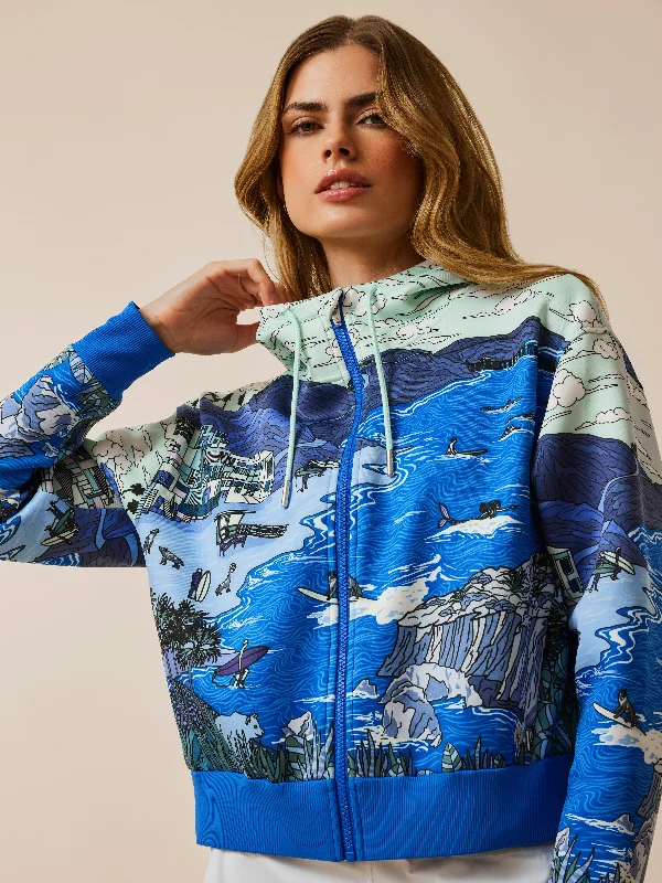 Huge Discounts This Week Coastal Dream Full-Zip Hoodie