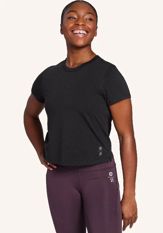 Exclusive Designer Style Deals Classic-Fit Cotton-Blend T-Shirt