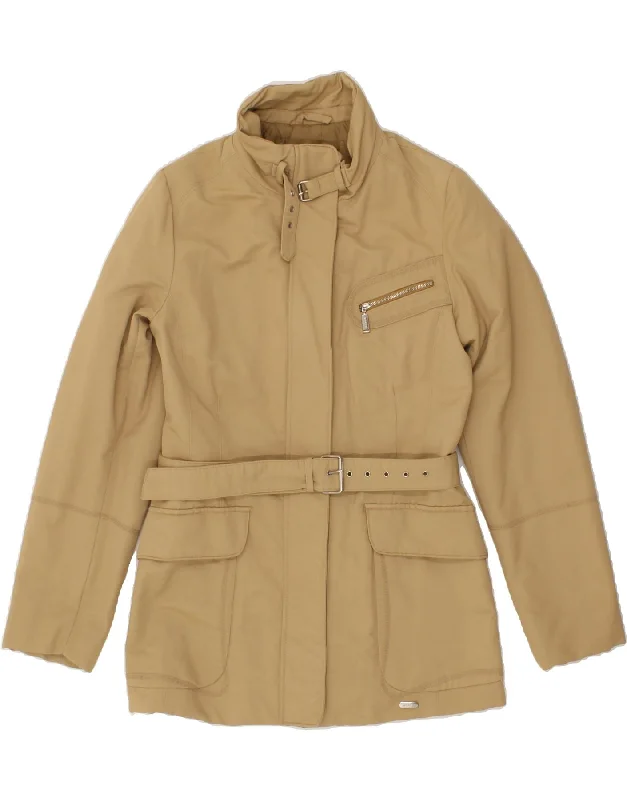 Timeless Classics BELFE Womens Windbreaker Jacket UK 8 Small Beige Polyamide