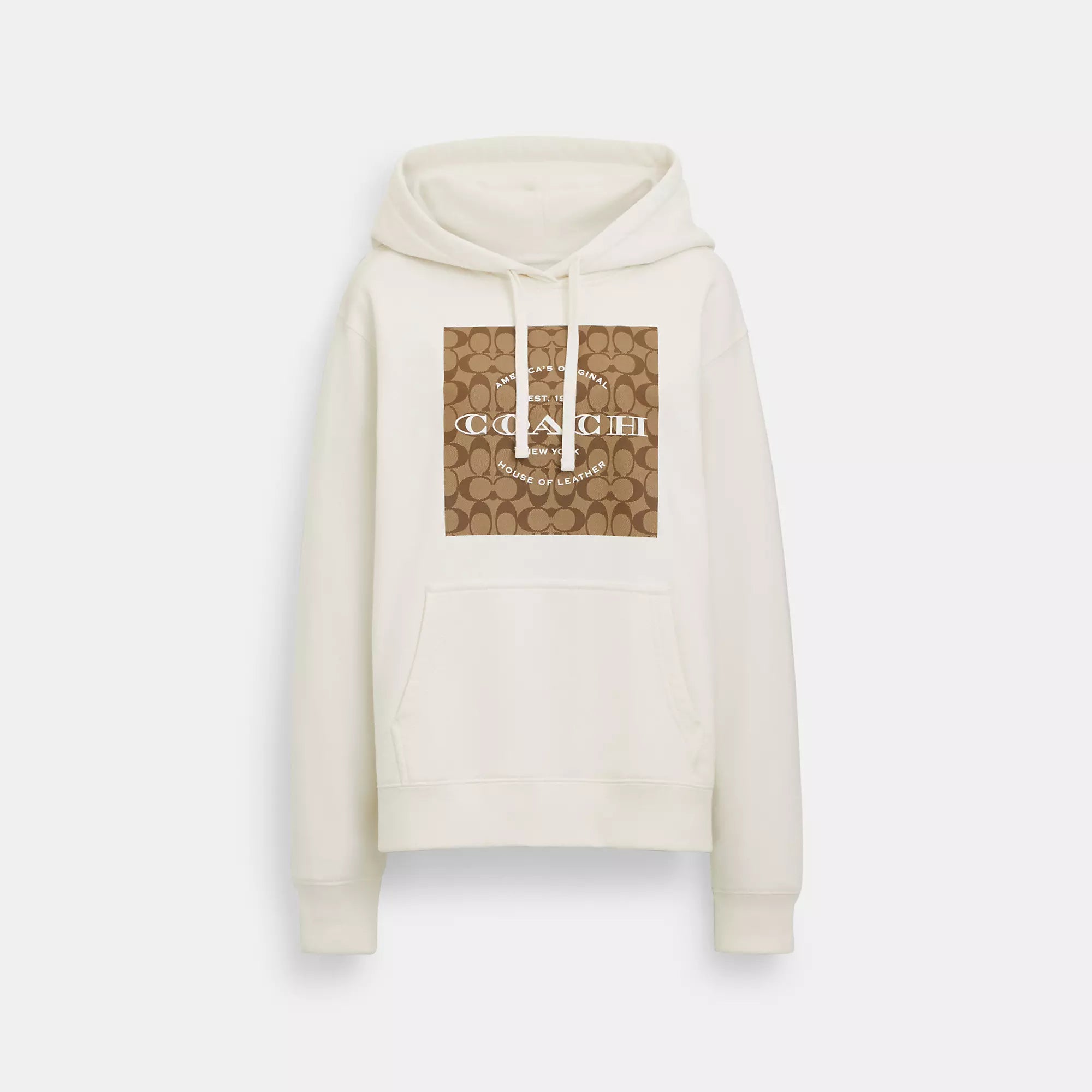Snag Fabulous Fashion Bargains Coach Outlet Signature Square Hoodie