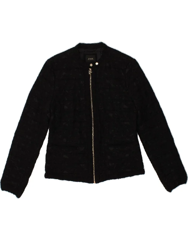 Women's Comfortable Lounge Attire GUESS Womens Padded Jacket UK 14 Medium Black Polyester Women's Comfortable Lounge Attire GUESS Womens Padded Jacket UK 14 Medium Black Polyester