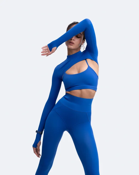 Chic Style, Always In Vogue Long Sleeve Crew Neck Shrug