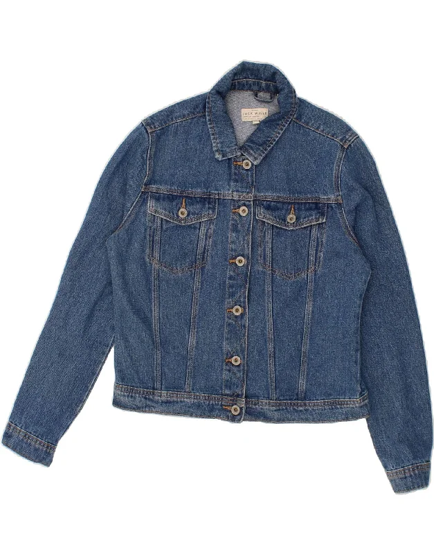 Fashionable Women's Outfit JACK WILLS Womens Crop Denim Jacket UK 12 Medium Blue Cotton Fashionable Women's Outfit JACK WILLS Womens Crop Denim Jacket UK 12 Medium Blue Cotton