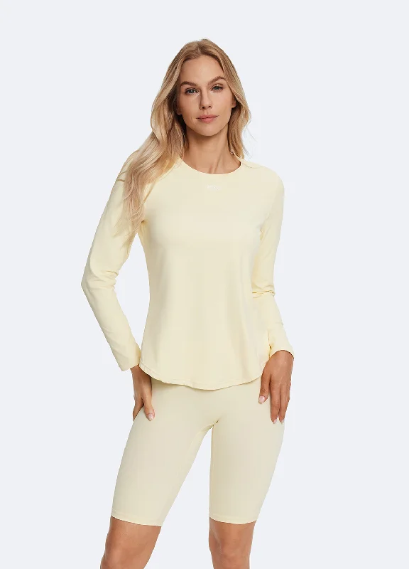 Enjoy Discount Butter Yellow Long Sleeve