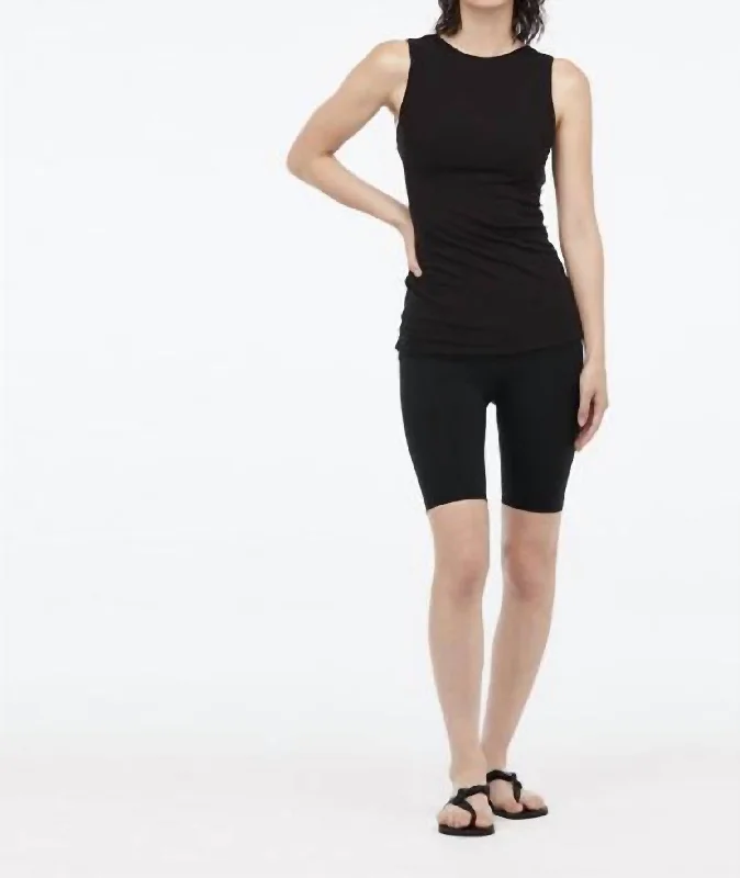 Seasonal Picks Modal Tank Top In Black