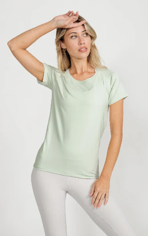 Limited Time Deal Women's Lux-Tech Shirt in Dewkist