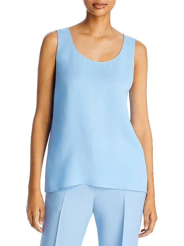 The Ultimate Fashion Sale Is Here Womens Silk Sleeveless Blouse