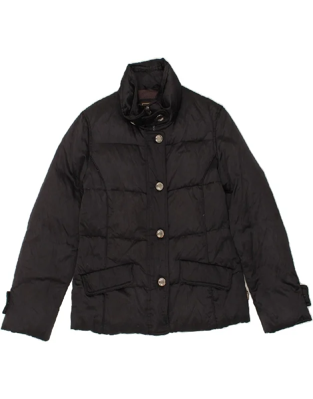 Women's Evening Attire GEOX Womens Padded Jacket UK 10 Small Black Polyester