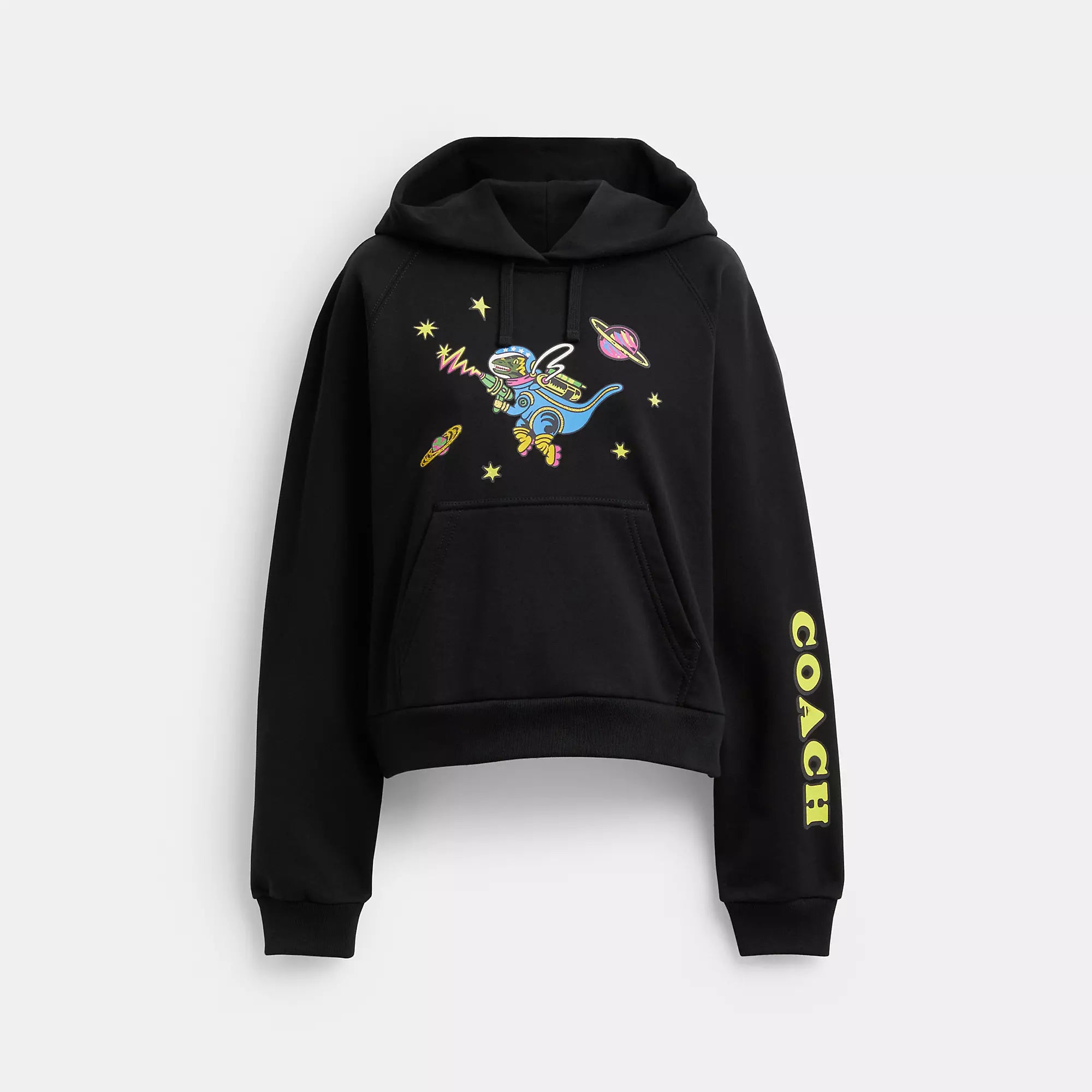 Stylish Looks Coach Outlet Cosmic Coach Rexy Print Raglan Hoodie