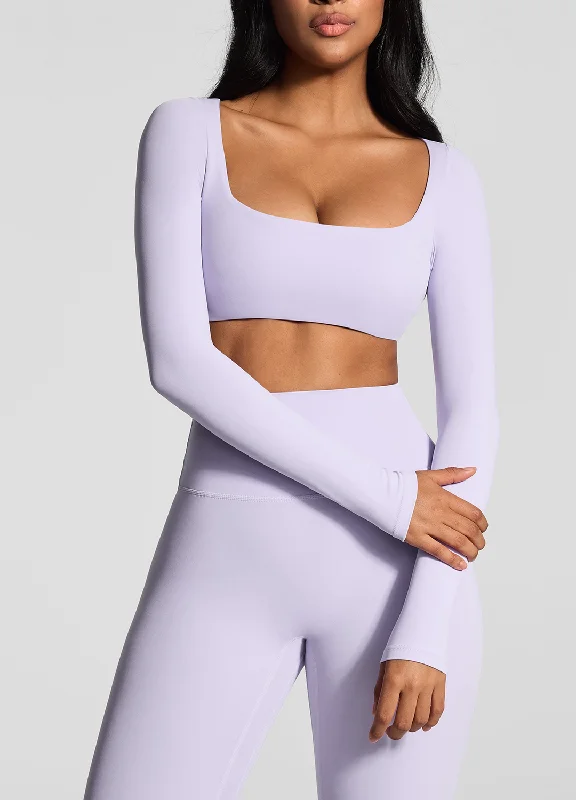 The Good Stuff Square Neck Crop Top