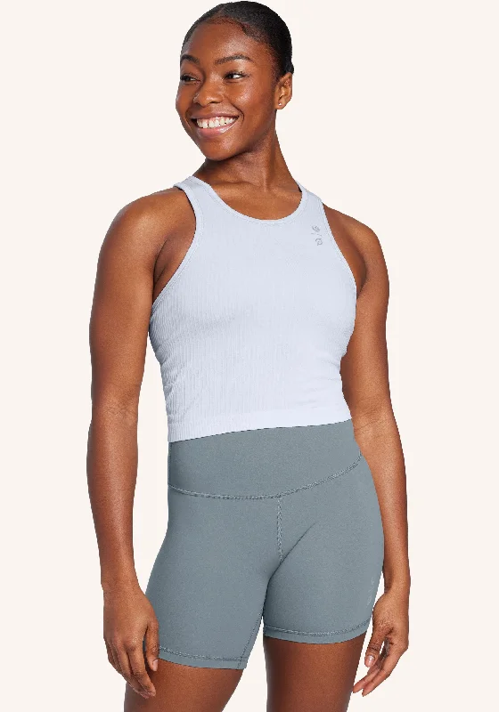 Cozy Chic Promotions Ebb To Street Cropped Racerback Tank
