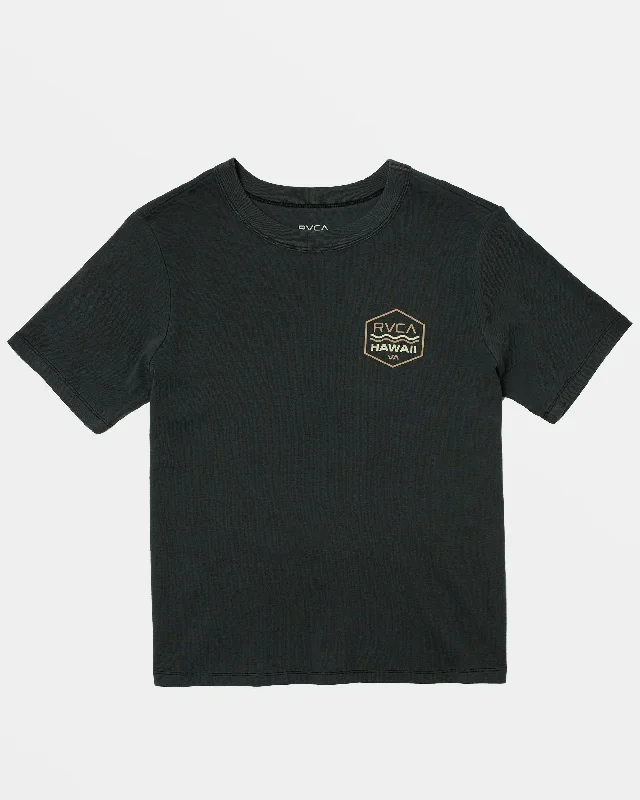 Exclusive Deals For This Week Only Palm Shield Tee - Rvca Black