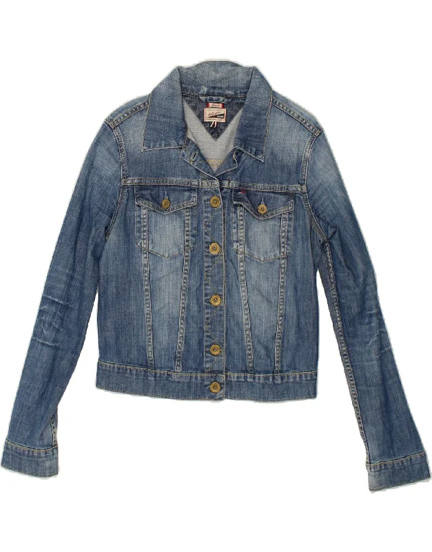 Women's Clothing for Every Season and Trend TOMMY HILFIGER Womens Denim Jacket UK 12 Medium Blue Cotton