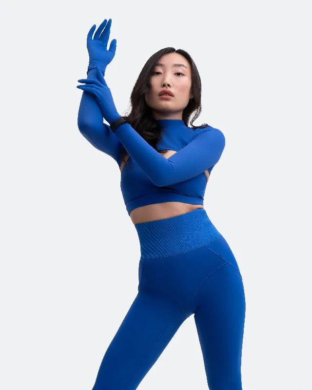 Limited-Time Sale – Grab It Before It'S Gone Glove Sleeve Crop Top