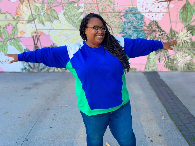 Trend Alert Diamond Pullover PDF Sewing Pattern B-M