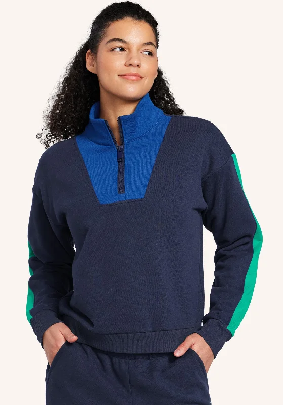 Hot Deals Soft French Terry 1/4 Zip