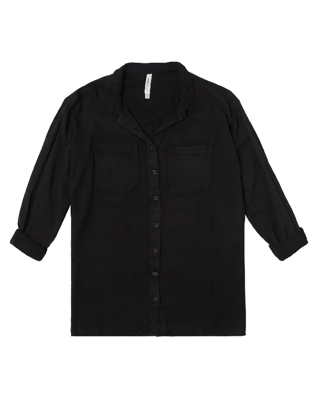 Upgrade Your Wardrobe For Less Solstice Beach Cover-Up - RVCA Black