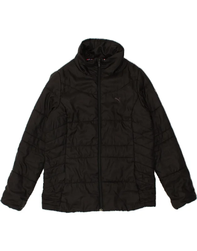 Chic Women's Attire PUMA Womens Padded Jacket UK 16 Large  Black
