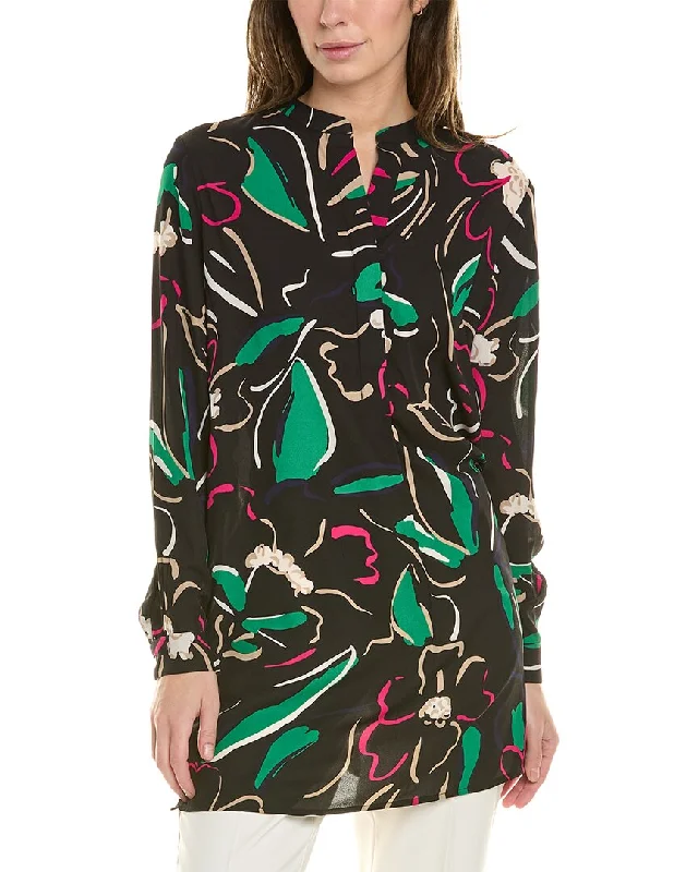 Romantic Chic Deals Anne Klein Nehru Tunic